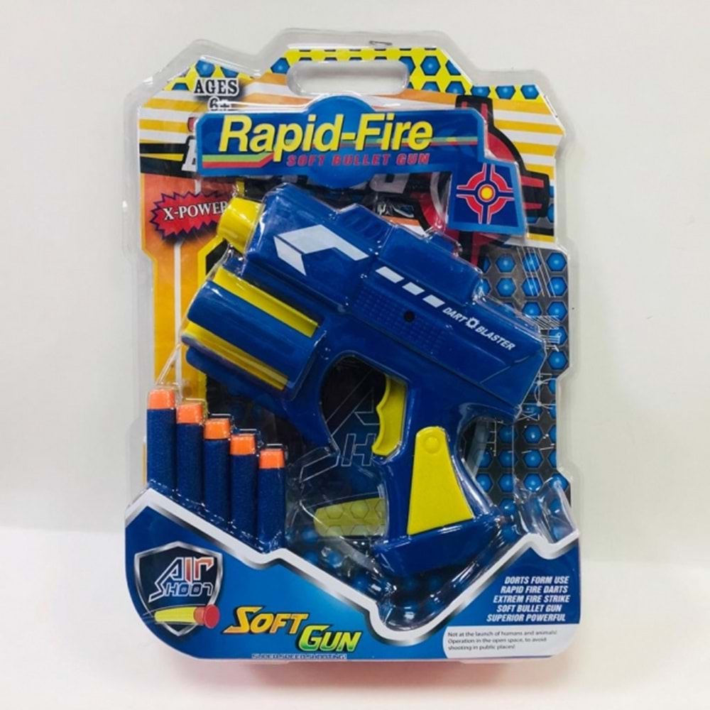 SÜNGER ATAN TABANCA KÜÇÜK NERF NZM-192 *56