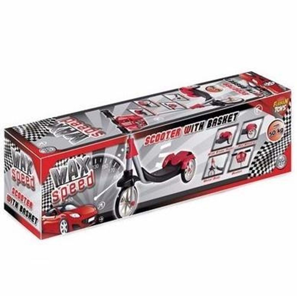 MAX SPEED ARABA SCOOTER FR58321 *8