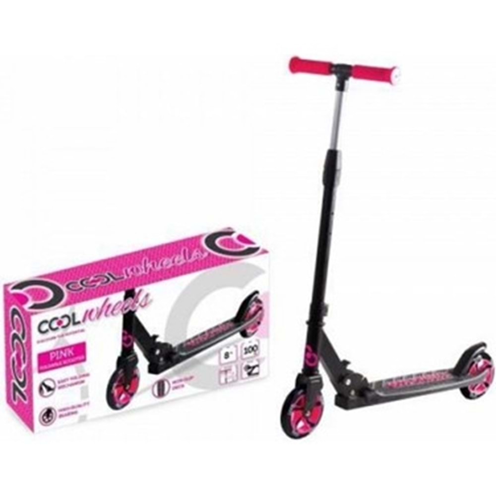 8+COOL WHEELS KATLANIR SCOOTER PEMBE FR58352 (4)