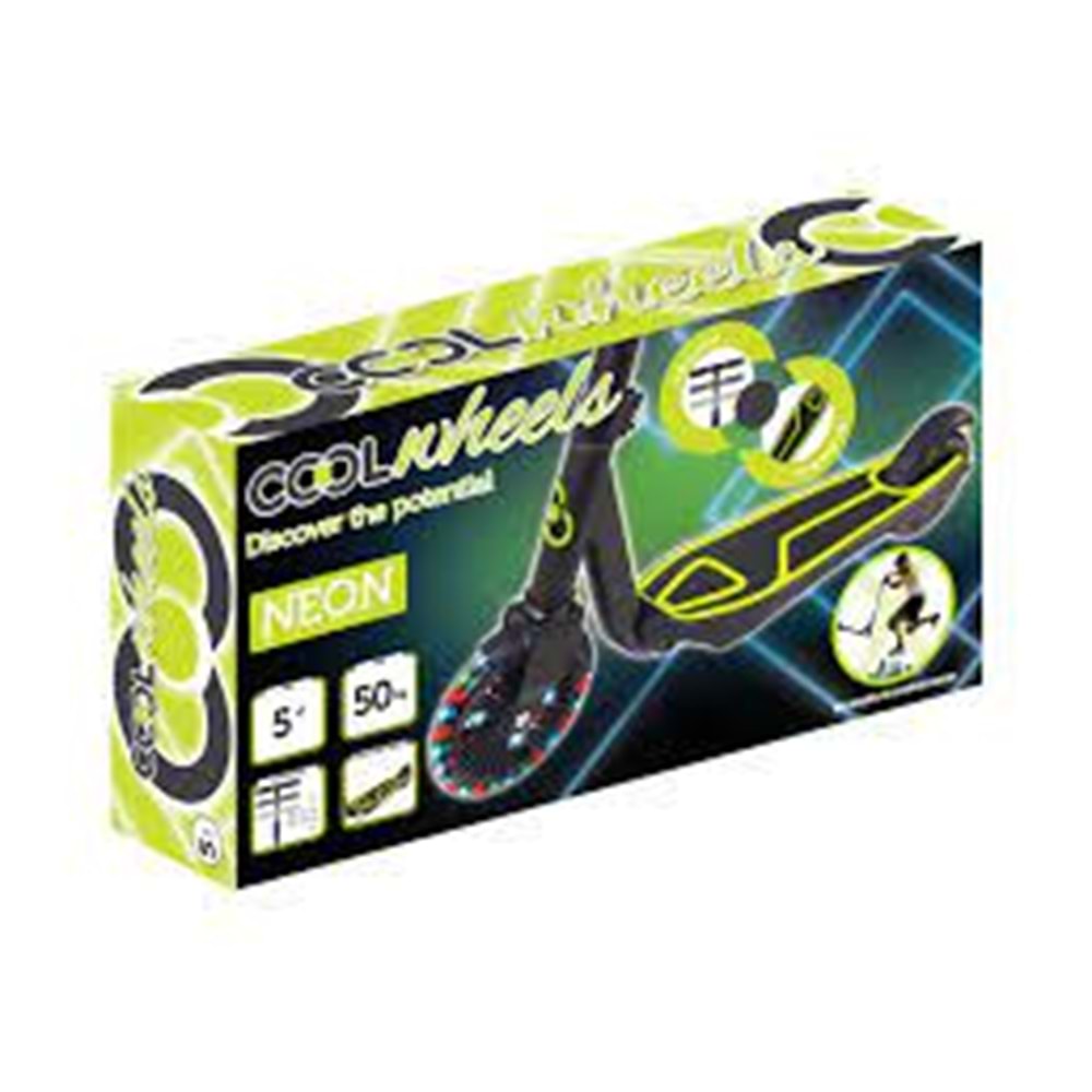 5+ COOL WHEELS NEON IŞIKLI SCOOTER FR58956 (8)