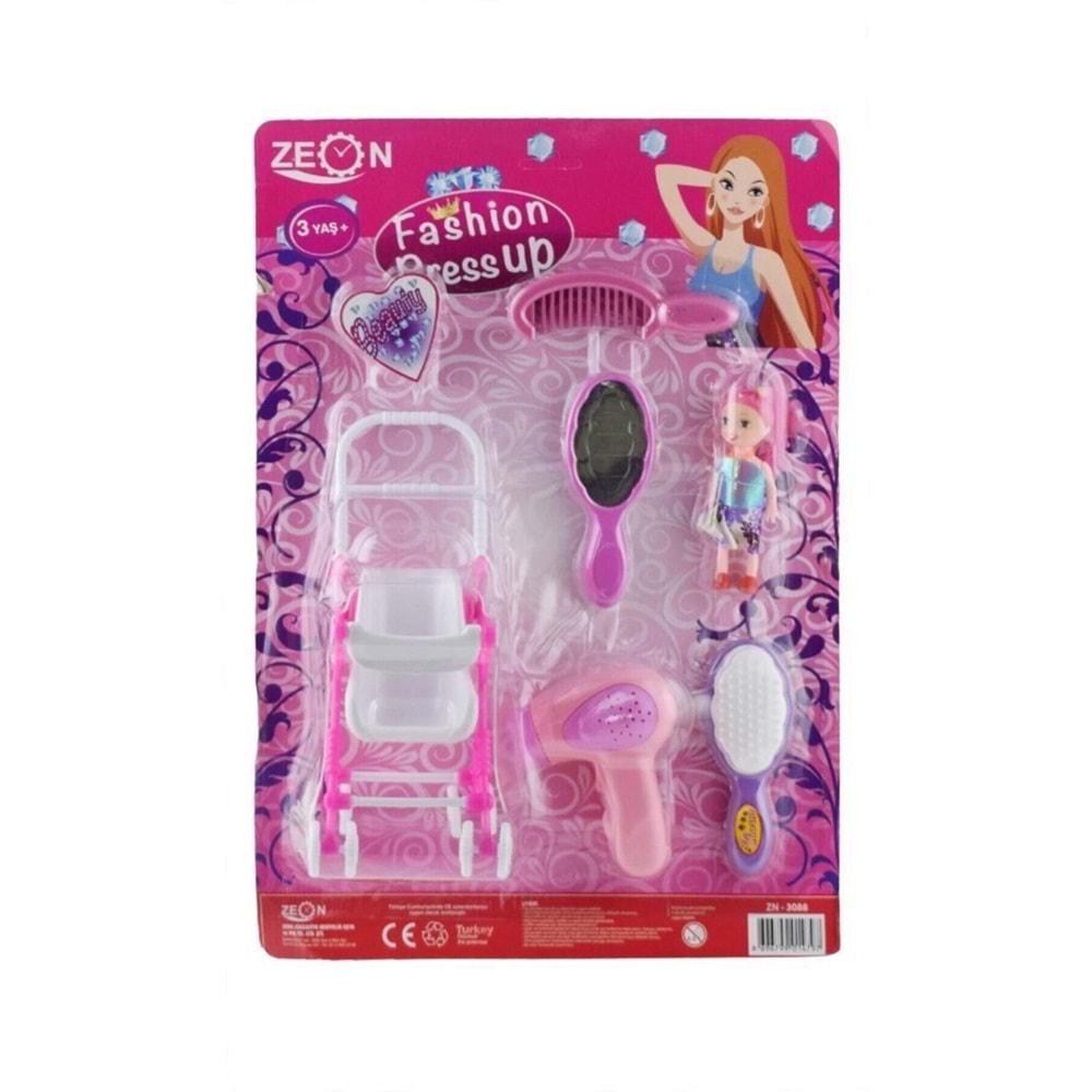 PUSET B. GÜZELLİK SETİ ZN-3088 (48)