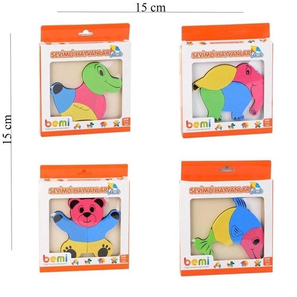 SEVİMLİ HAYVANLAR PUZZLE 04065 (48)