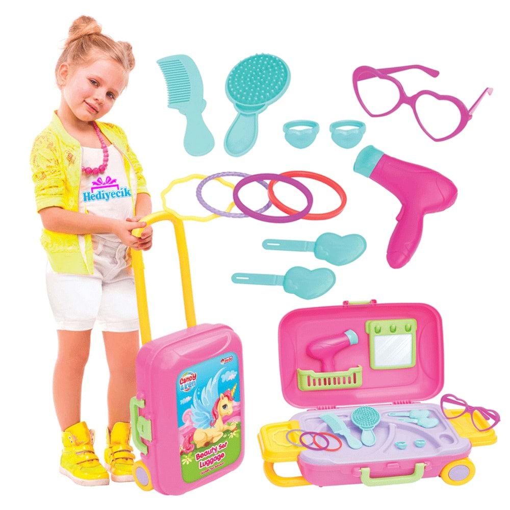 CANDY & KEN GÜZELLİK SET BAVULUM 03485 (8)