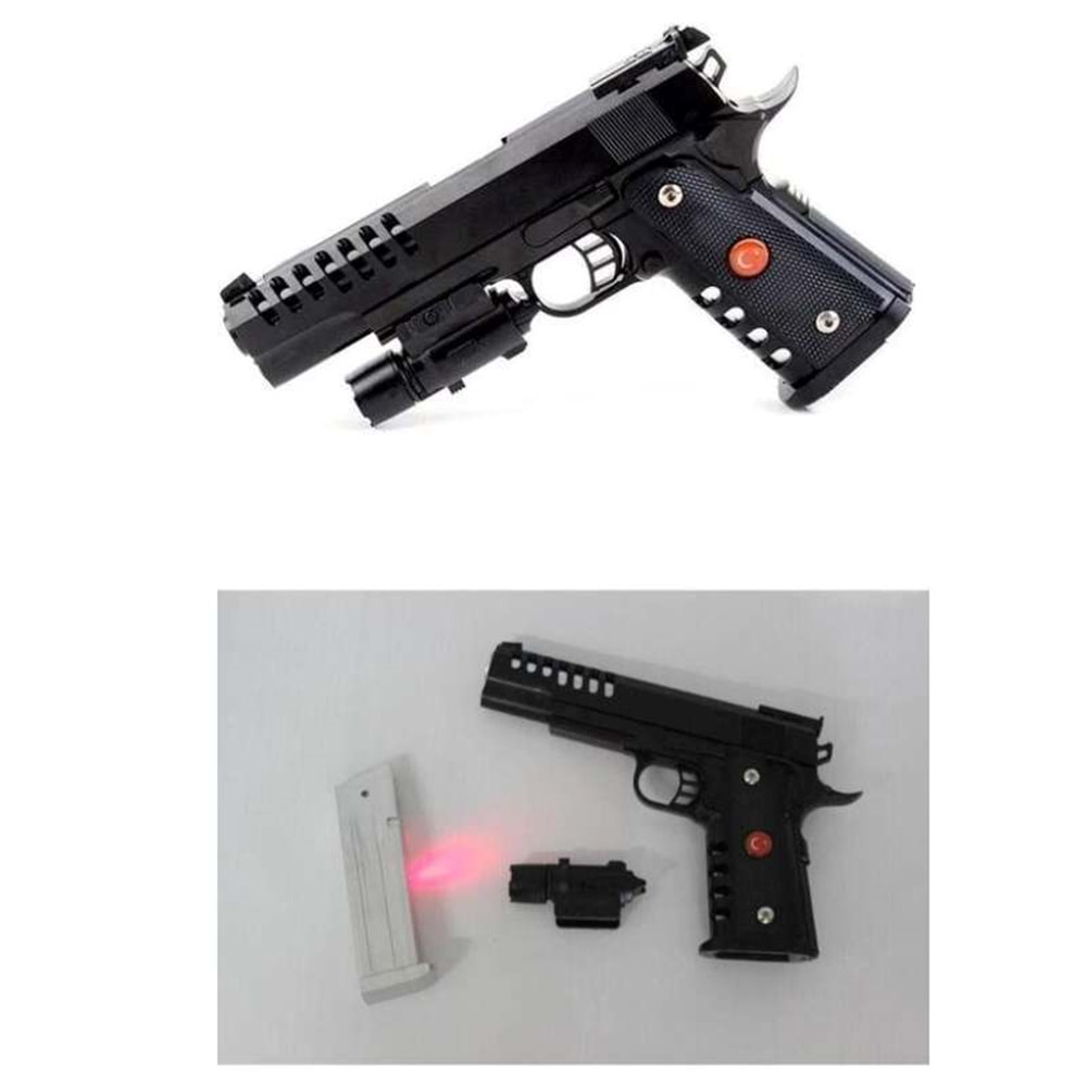 POŞETLİ LAZERLİ BONCUKLU TABANCA M777-L (96)