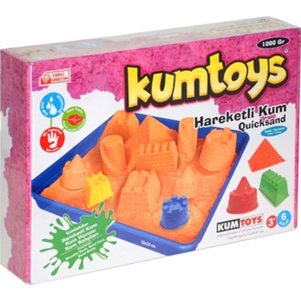 KUMTOYS HAREKETLİ KUM SETİ KM5329 (12)
