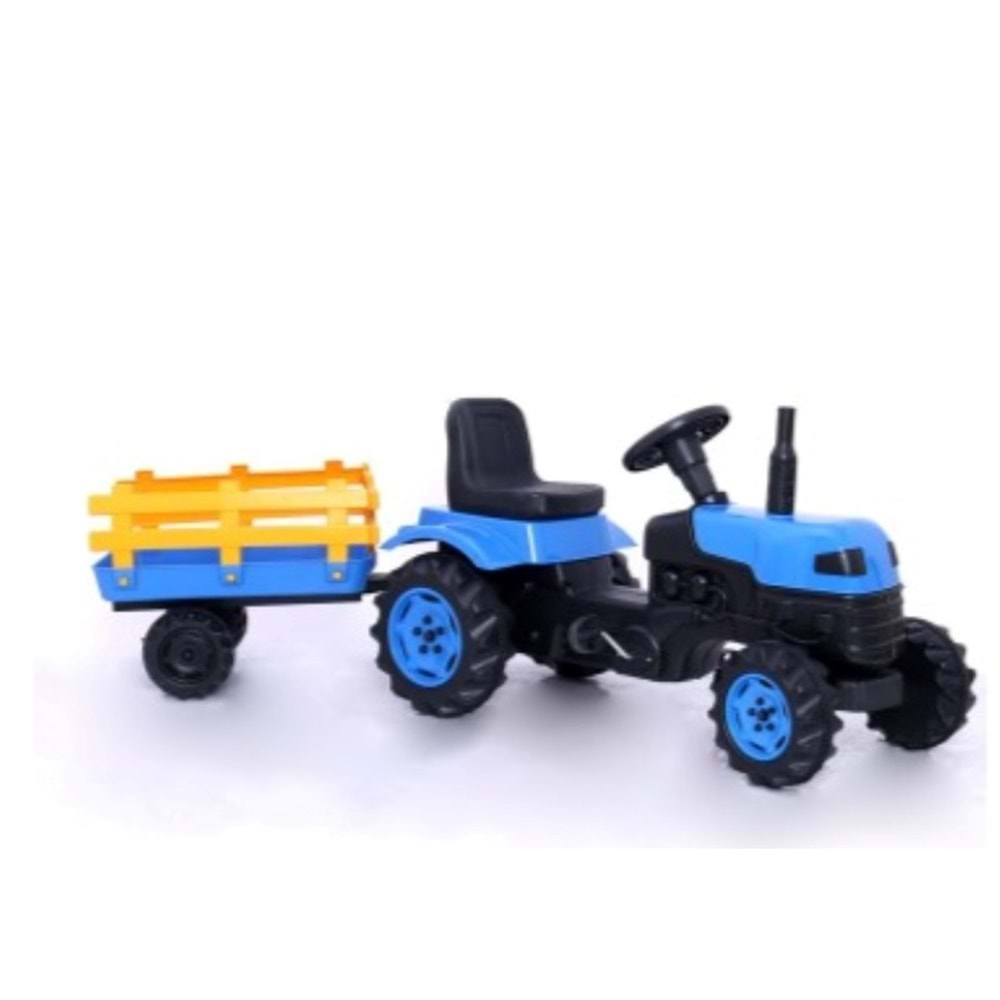 BİBEROĞLU RÖMORKLU TRAKTÖR MAVİ *1