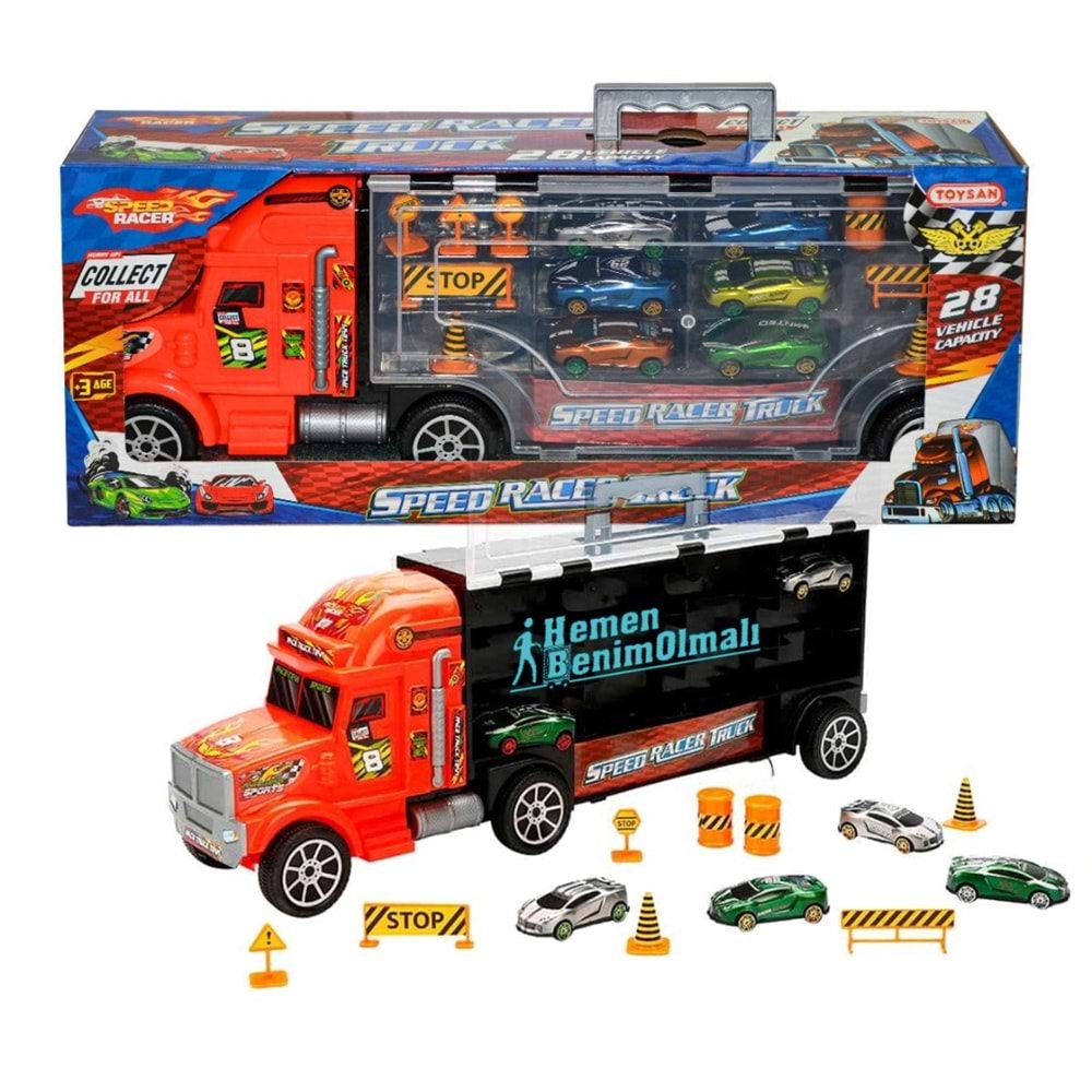 TOYSAN TIR SETİ SPEED RACER 6 ARABALI TOY-31 (12)