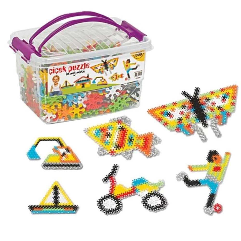 ÇİÇEK PUZZLE BOX 500 PRÇ 01904 *8