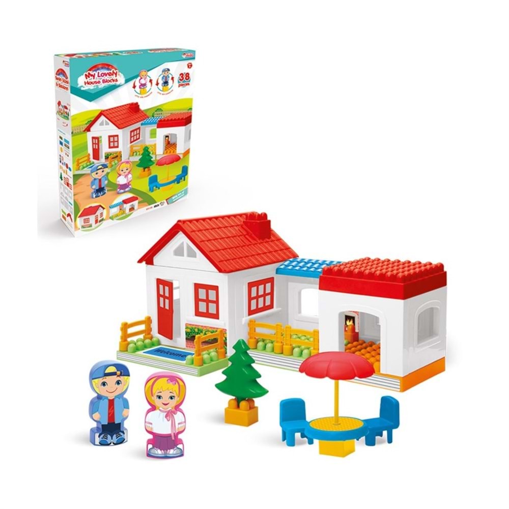 TEK KATLI EV BLOKLAR 37 PRÇ. 03135 *8