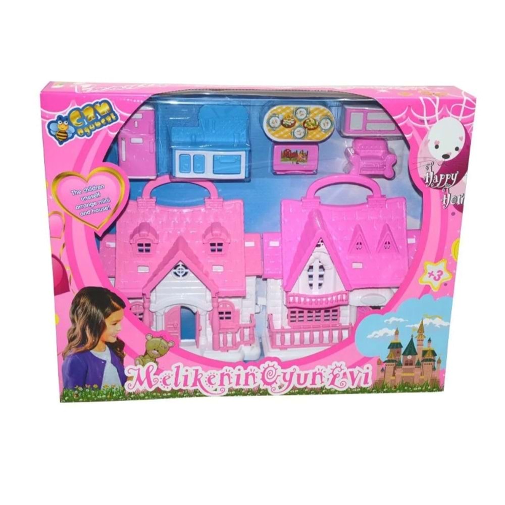 KUTULU EV MELİKENİN OYUN EVİ SET SL32538A *8