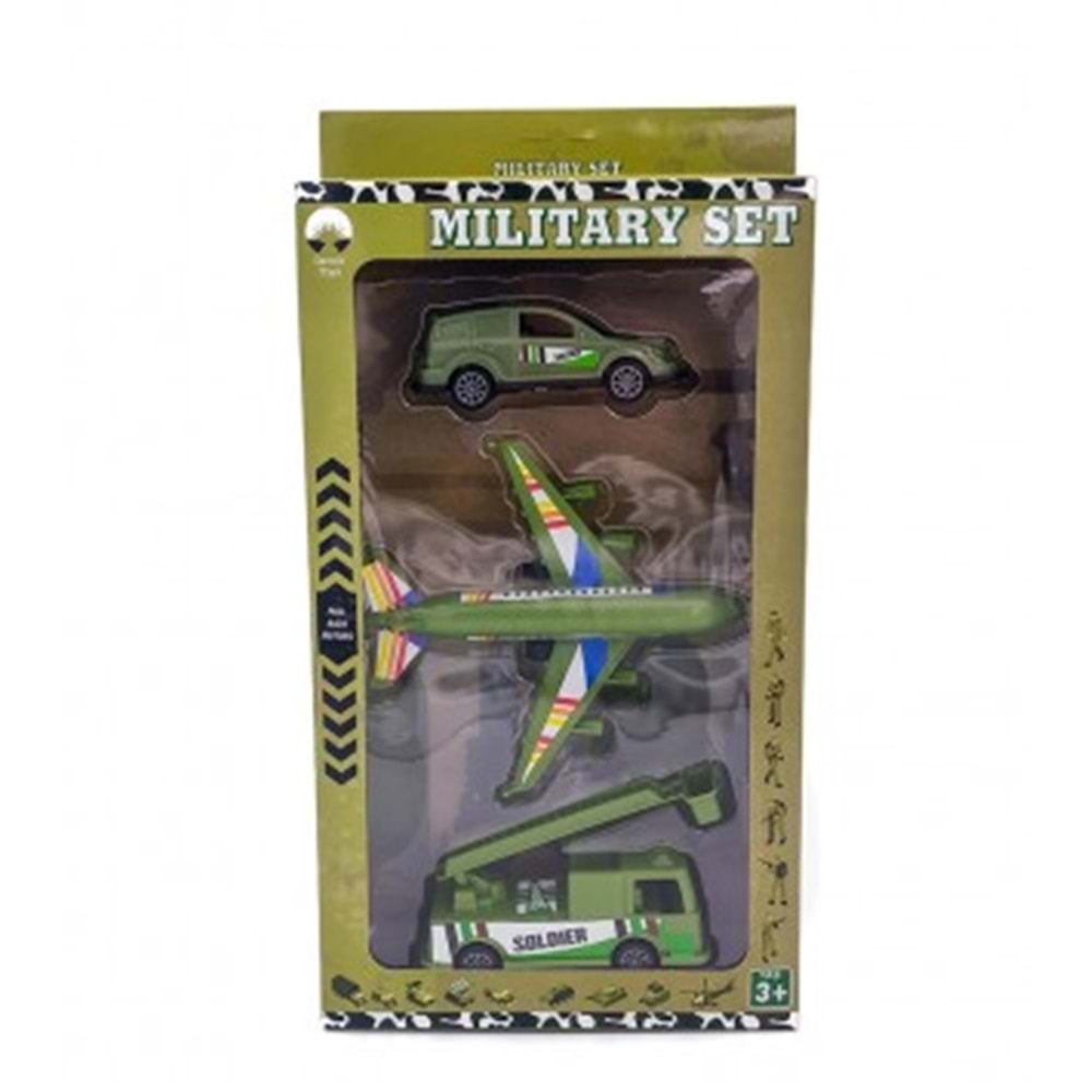 3 LÜ UÇAKLI ASKER SET DMR113 (74)