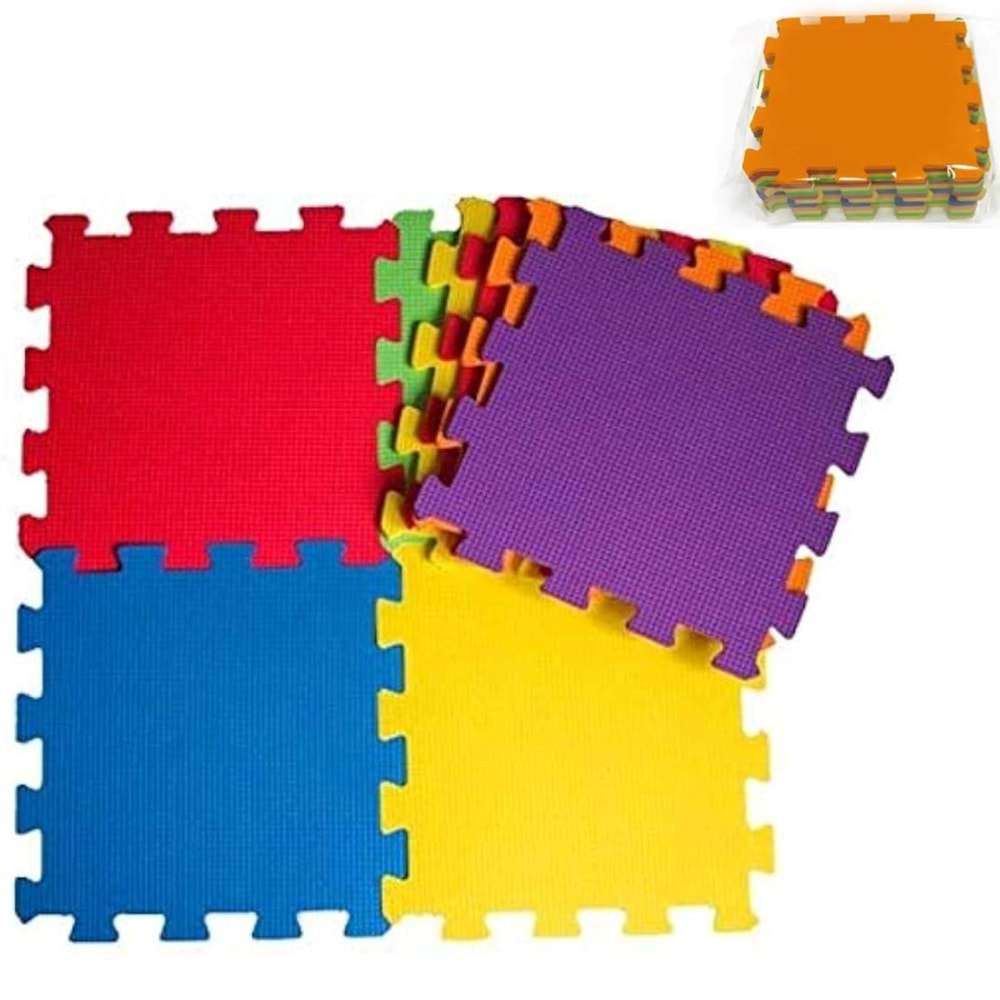 EVA PUZZLE 33*33 CM 7 MM DÜZ YER MATI 307 *12