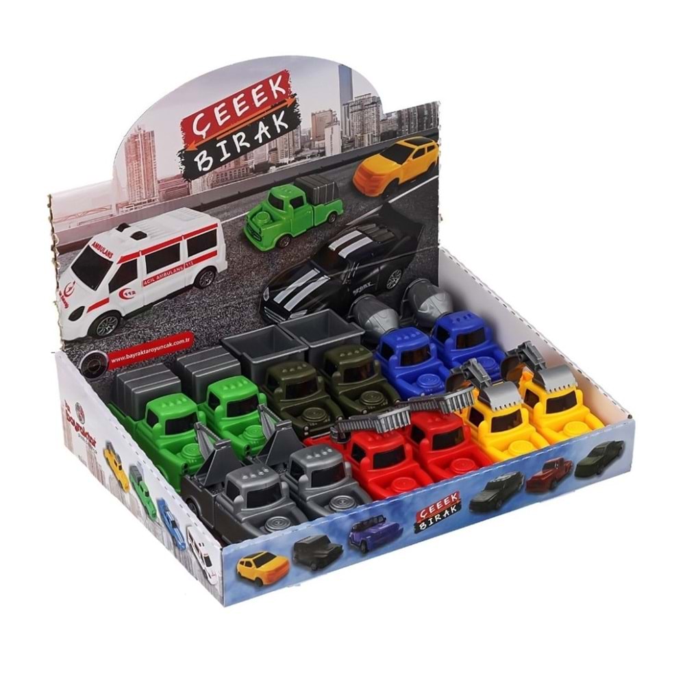 KARIŞIK ÇEKBIRAK KAMYON SERİSİ BP-030 *48