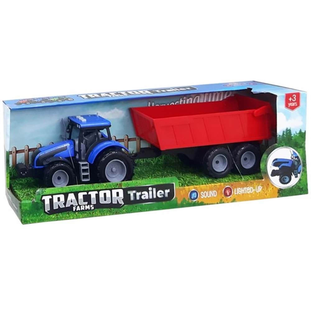 AYA RÖMORKLU IŞIKLI TRAKTÖR 40104 *24