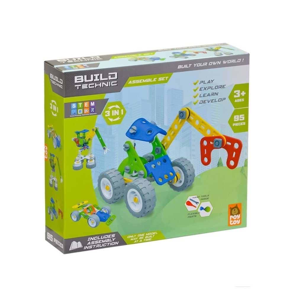 KT 3 ASS YAP BOZ ARAÇLAR 4100301-1 *36