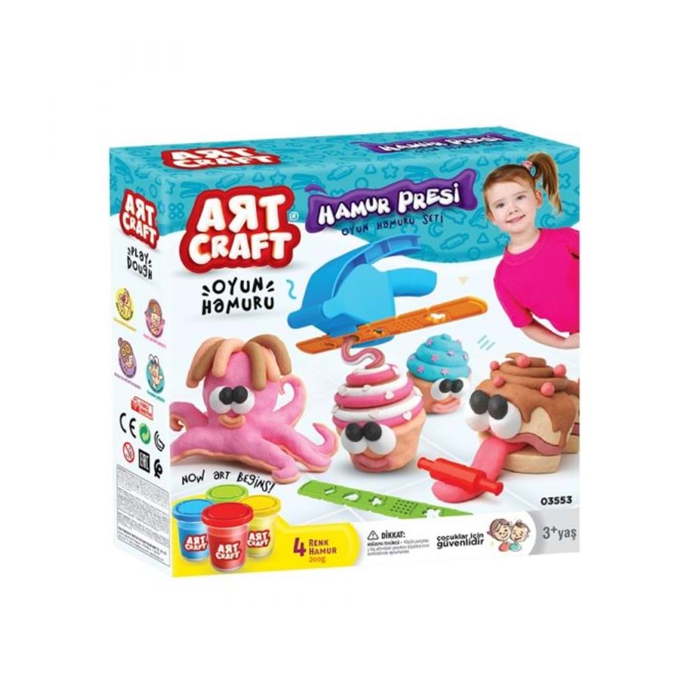 GEOMETRİK ŞEKİLLER HAMUR SET 200GR 03682 *20