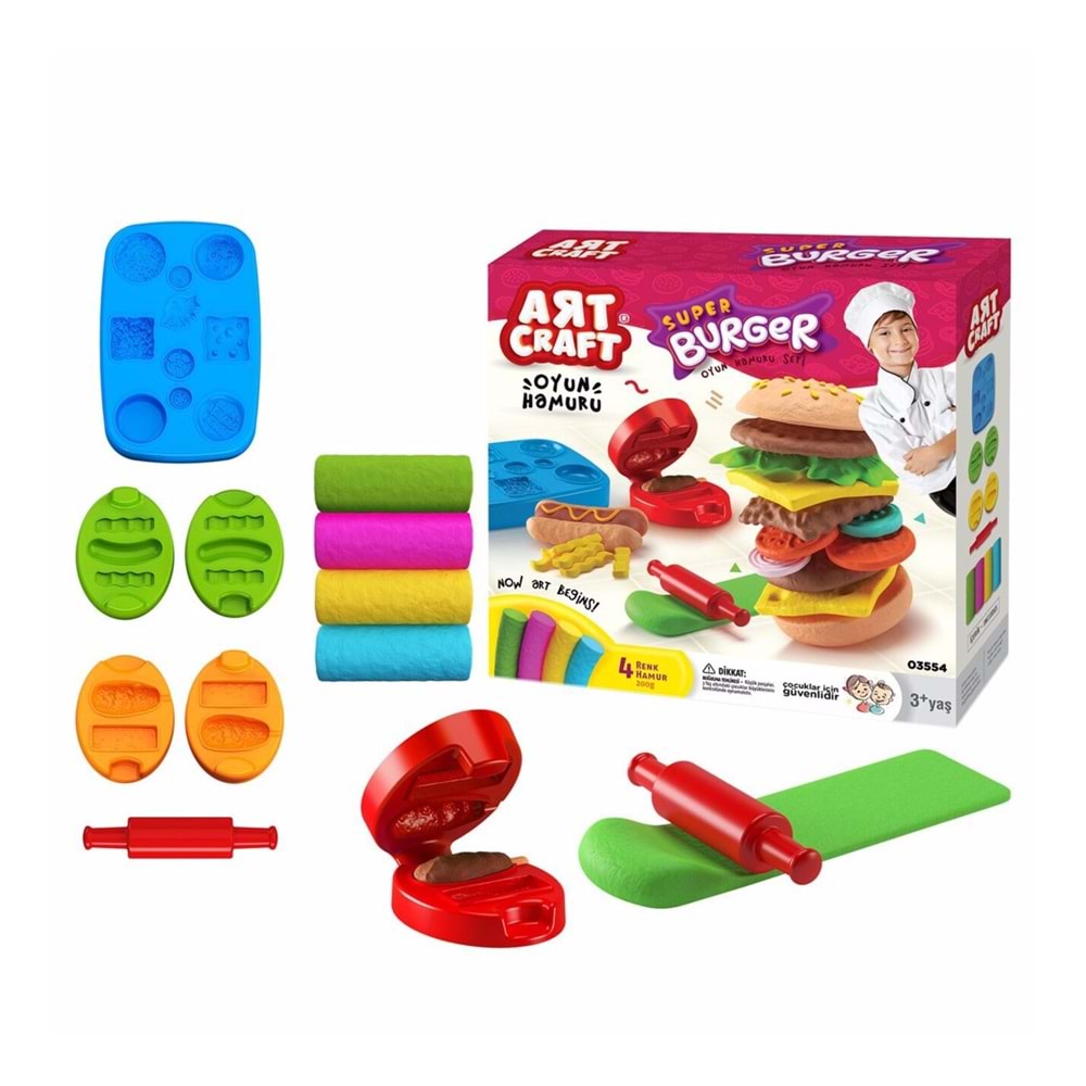 HAMBURGER HAMUR SET 200 GR 03554 *20