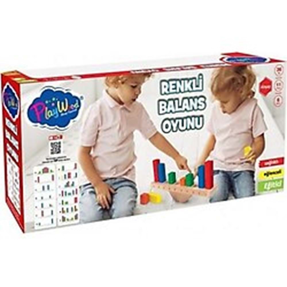 AHŞAP RENKLİ BALANS OYUNU ONY-387 * 24