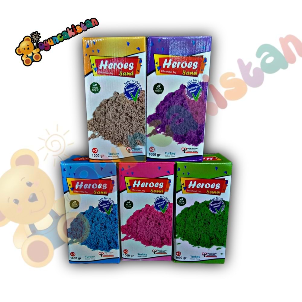 1000GR MİX KİNETİK KUM KUM-002 *24