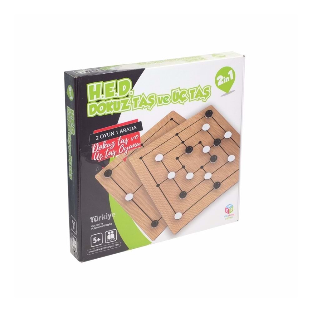 2 İN 1 (9 TAŞ +3 TAŞ) HED-218 *24