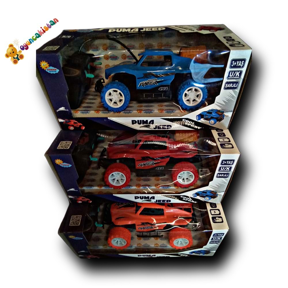 KUMANDALI DUMAN ÇIKARAN JEEP DMN3688 *36