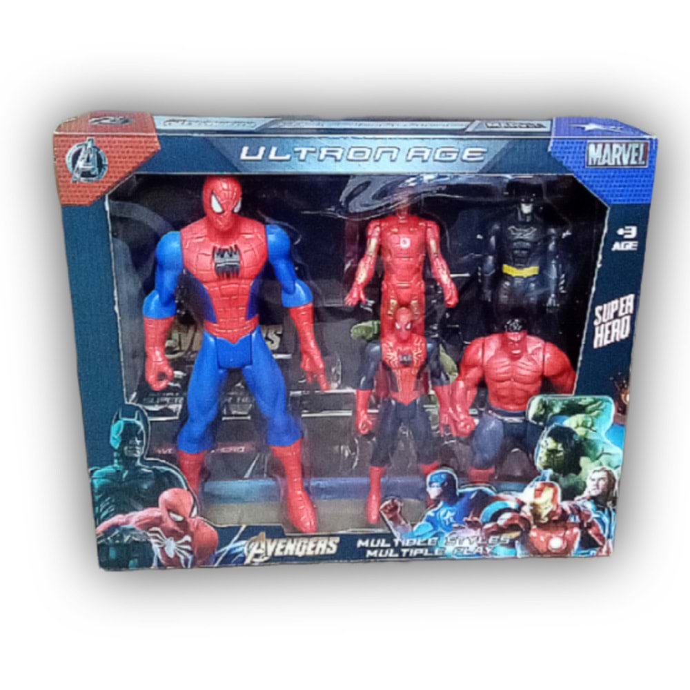 BÜYÜK SPİDERMAN VE KÜÇÜK KARAKTERLER 8818-3SP *30