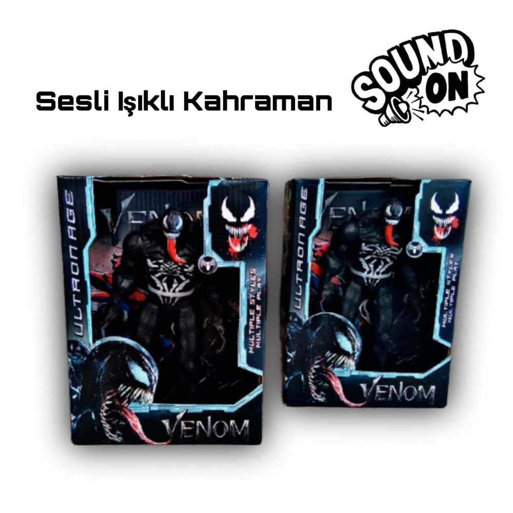 VENOM KARAKTER SESLİ IŞIKLI 8818-7V *72