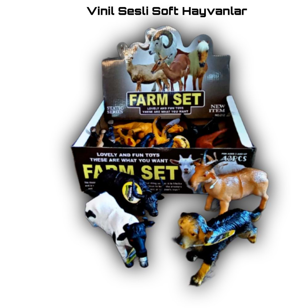 VİNİL SOFT YUMUŞAK HAYVANLAR 212 *288