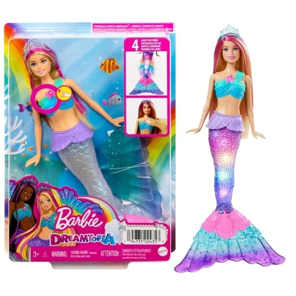 MATE-HDJ36 BARBIE DREAMTOPIA ISILTILI DENIZ KIZI 4