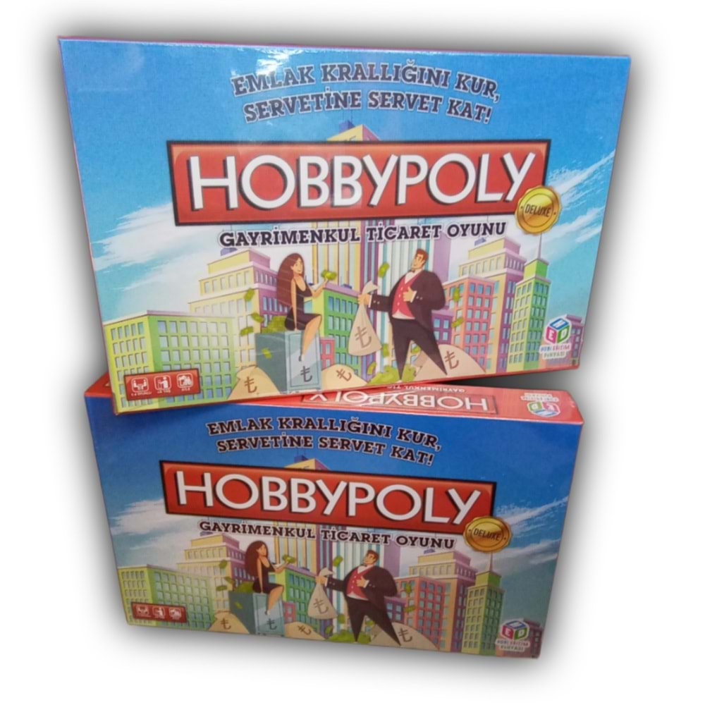 HOBBYPOLY GARİMENKUL TİCARET OYUNU HED335