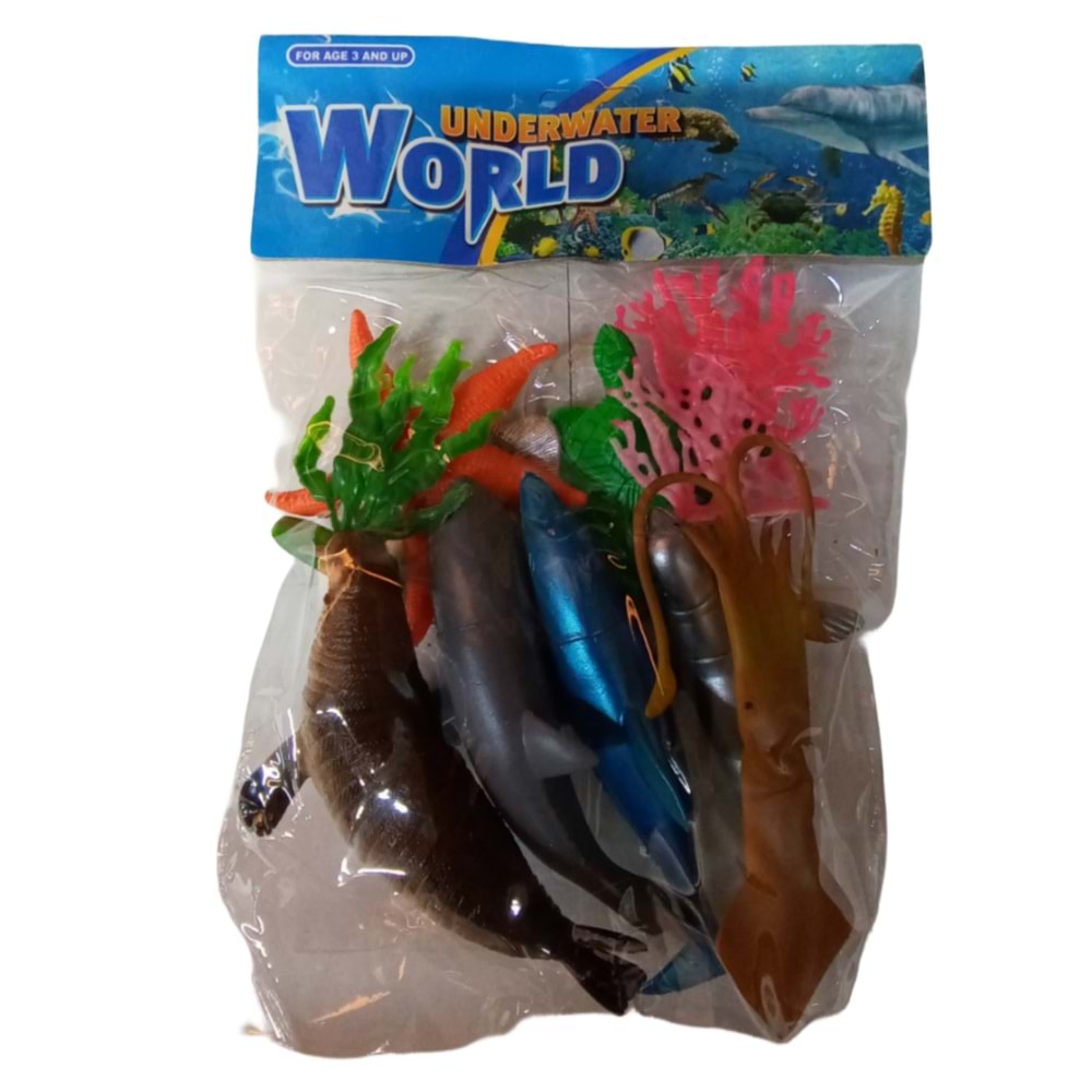 OYN. 10 PCS KALİTELİ DENİZ CANLILARI SETİ 6653*96