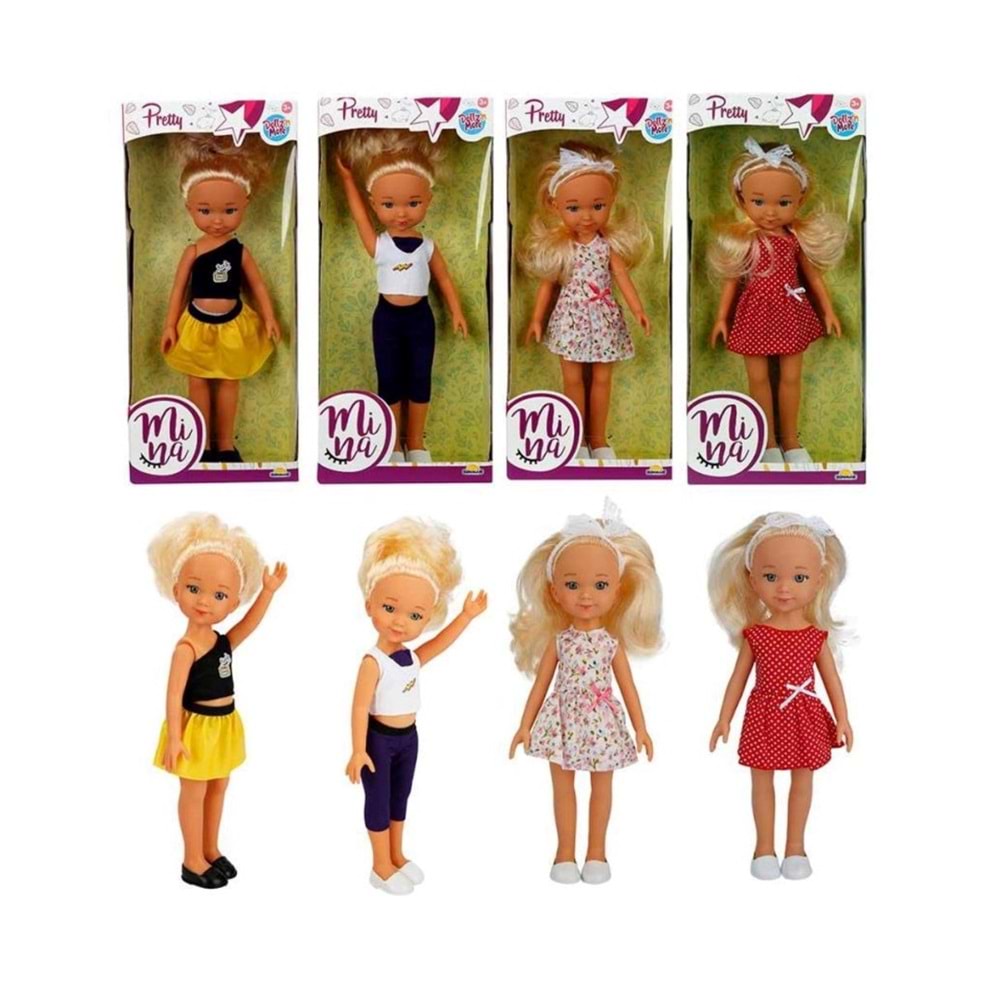 SUN ABC DZM BEBEK MİNA PRETTY GÜNLÜK ELB.35CM.2A. 30031 *12