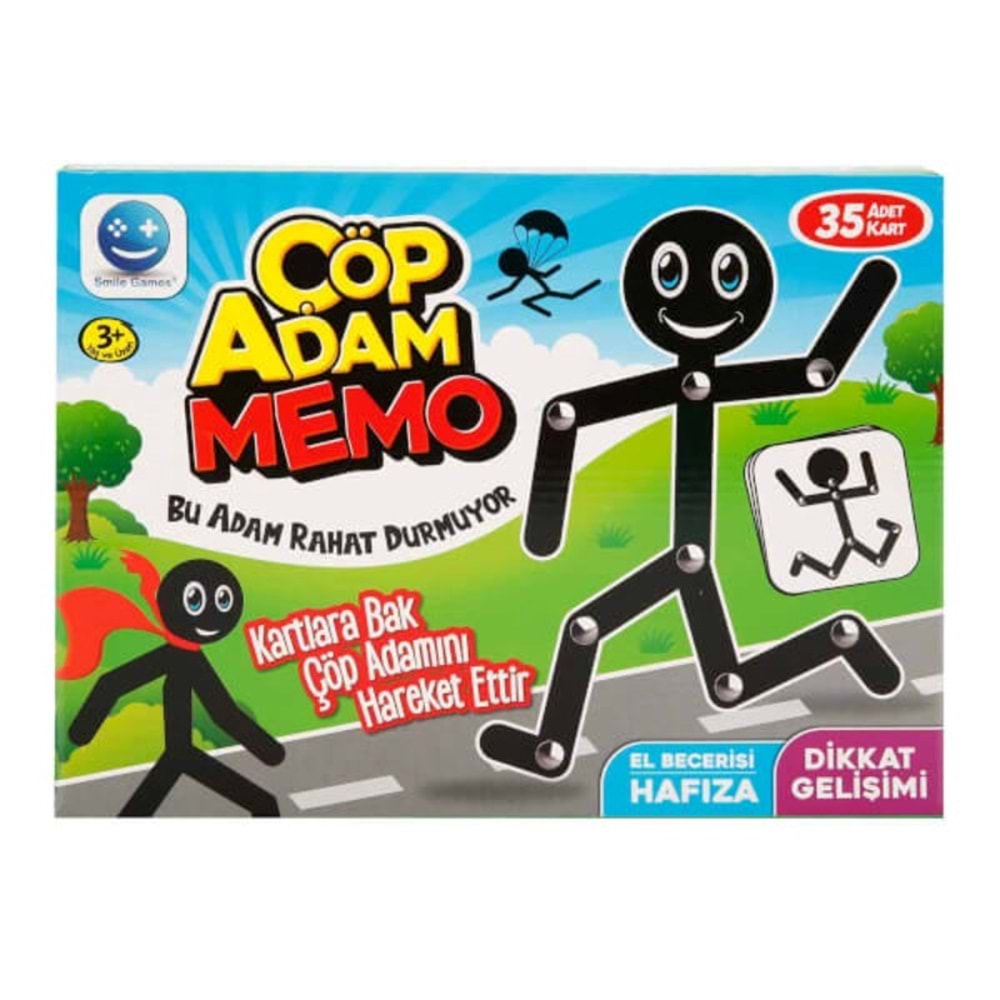 ÇÖP ADAM ŞEKİLLERİ YAPMA OYUN HED109 *108