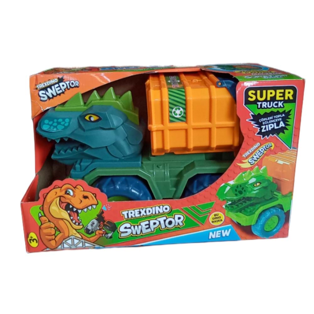 KUTULU SWEPTOR DİNO ÇÖP KAMYONU BMD503 *24