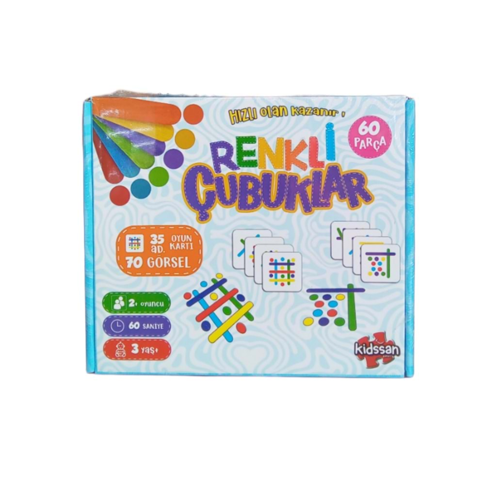 RENKLİ HIZLI ÇUBUKLAR KDS-9014