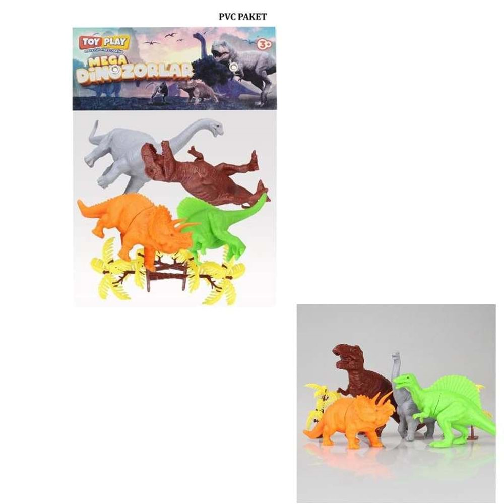 PLAYTOYS MEGA DİNAZORLAR 713 *72