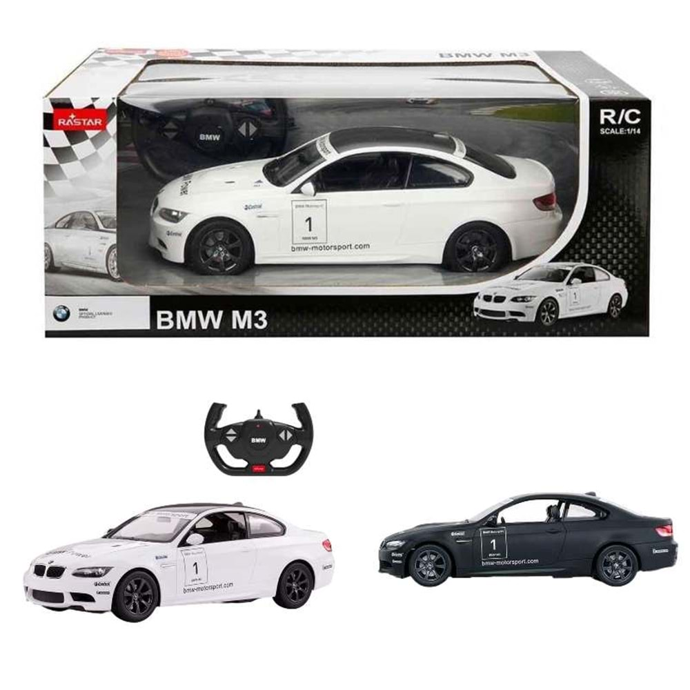 - SUN-RAS-R/C 1/14 F/F BMW M3 2.4GHZ.IŞIKLI 2R. 6930751306813