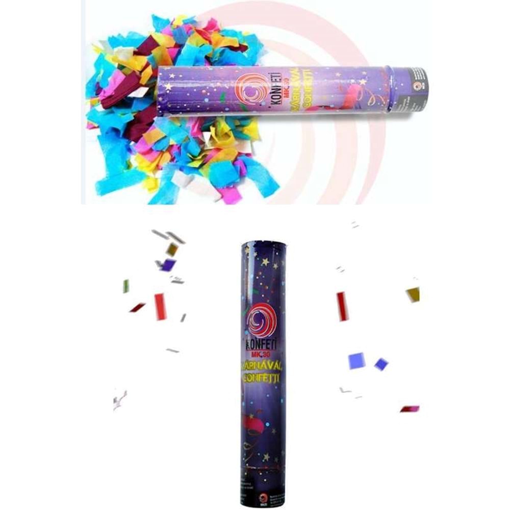 30 cm KARNAVAL KONFETİ *100