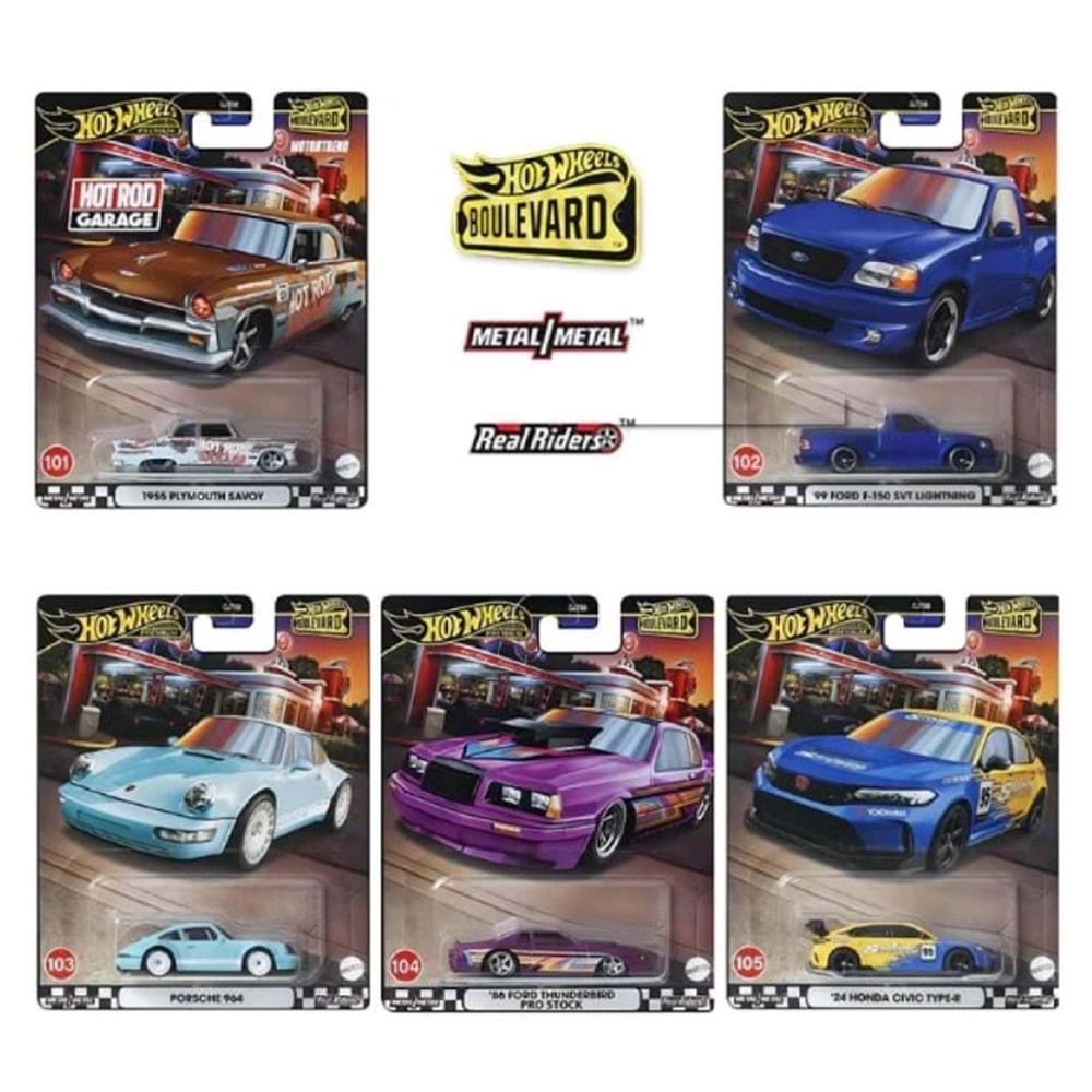 HOT WHEELS BOULEVARD PREMIUM ARABALAR GJT68