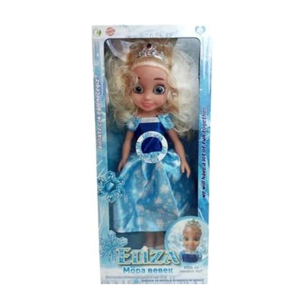 TEKLİ MÜZİKLİ ELİZA BEBEK 45 CM GL100774 *24