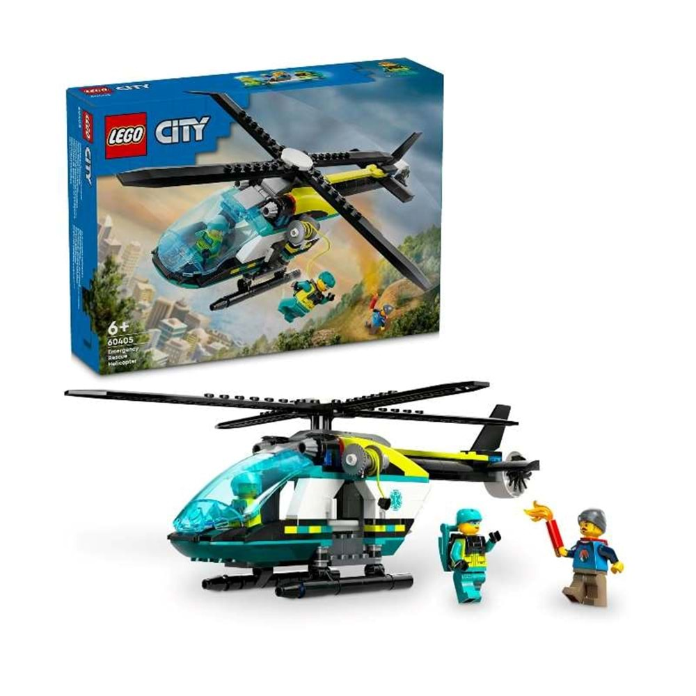 LEGO ACİL KURTARMA HELİKOPTERİ ADR-LSC60405