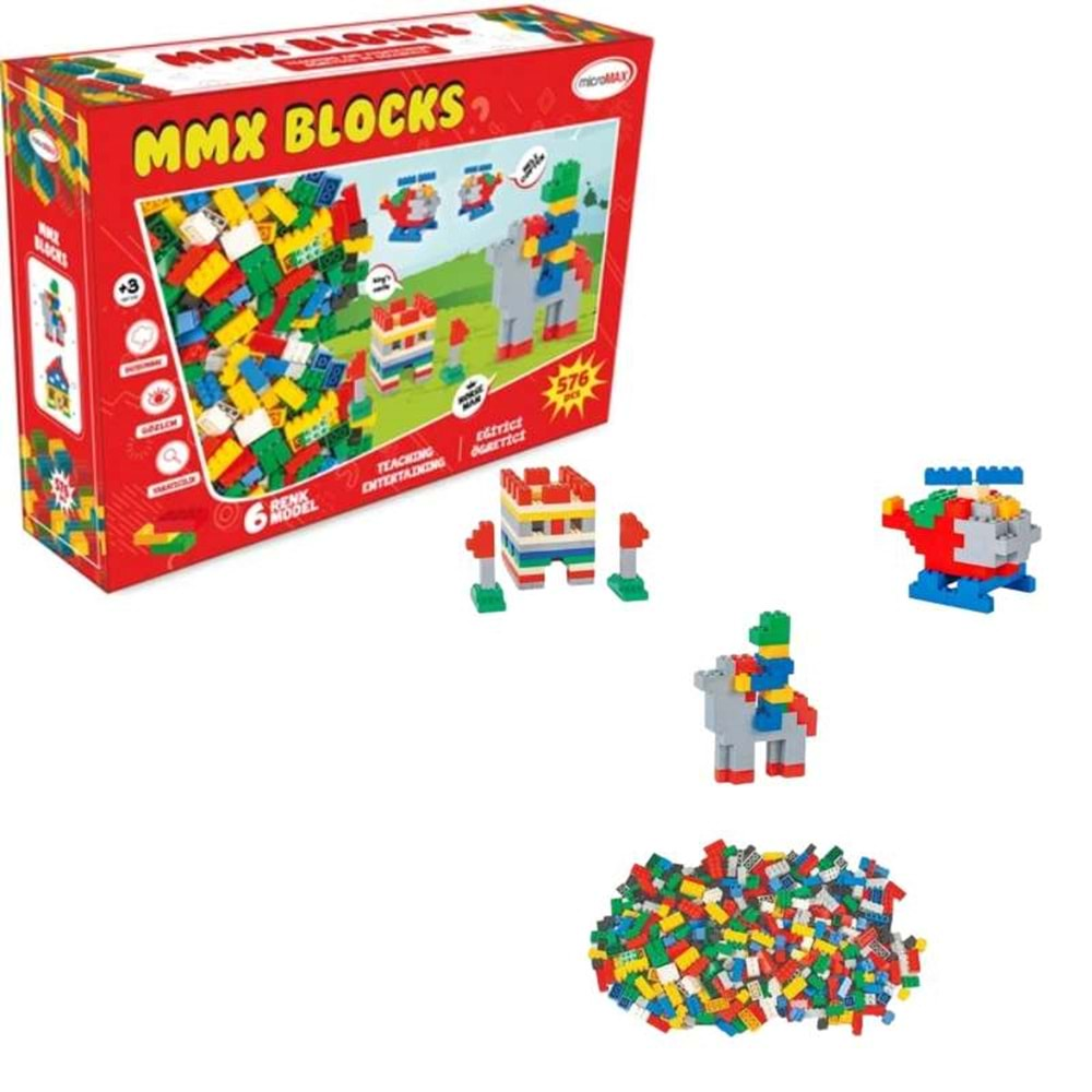 MMX 576 PCS BLOCKS KARTON KUTU *12