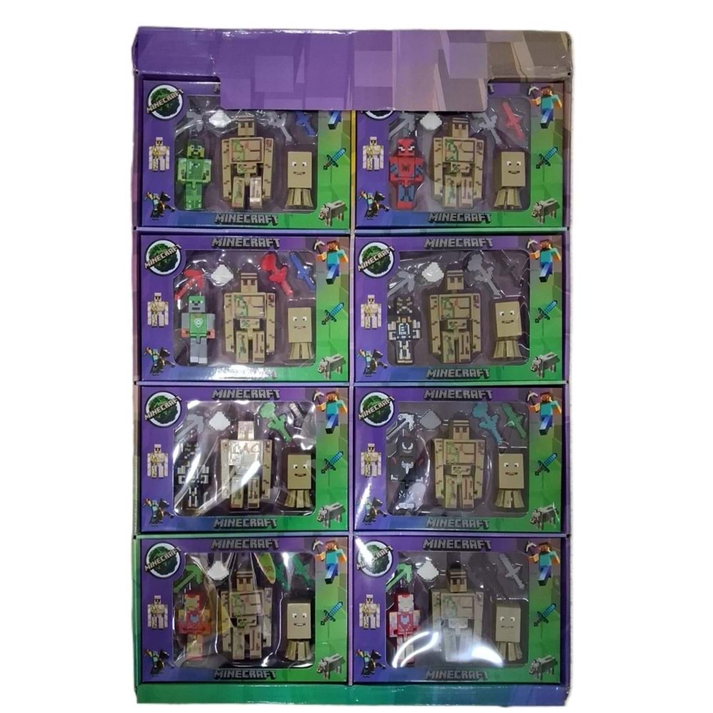 STANDLI 3 LÜ MİNECRAF 16 LI 2012 *144