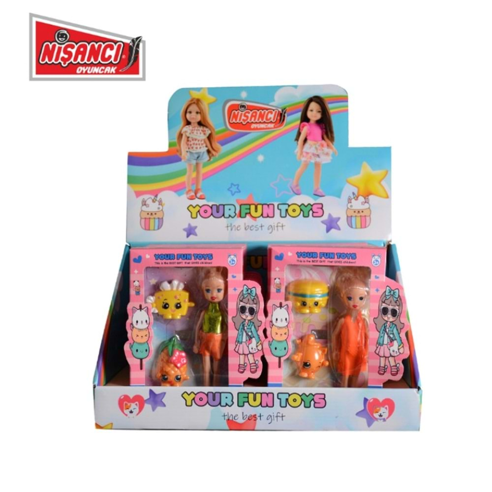 YOUR FUN TOYS STANDLI BEBEK 2 KARAKTER NİSANCİ1001 *144