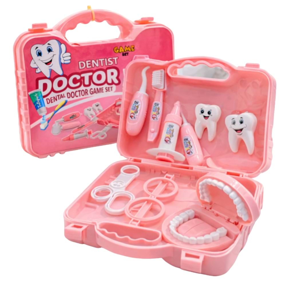 HEROES TOYS KÜÇÜK ÇANTALI KIZ DİŞÇİ SETİ ERN-813 *36