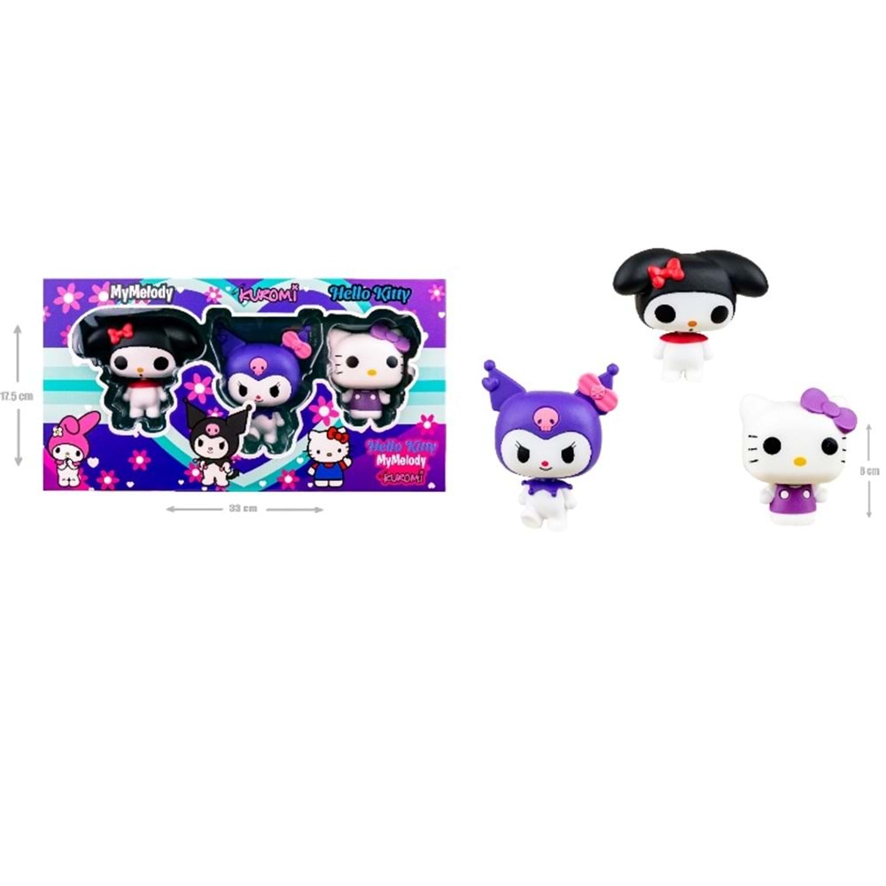 KUTULU 3 LÜ KRM KARAKTER SET 6016 *72