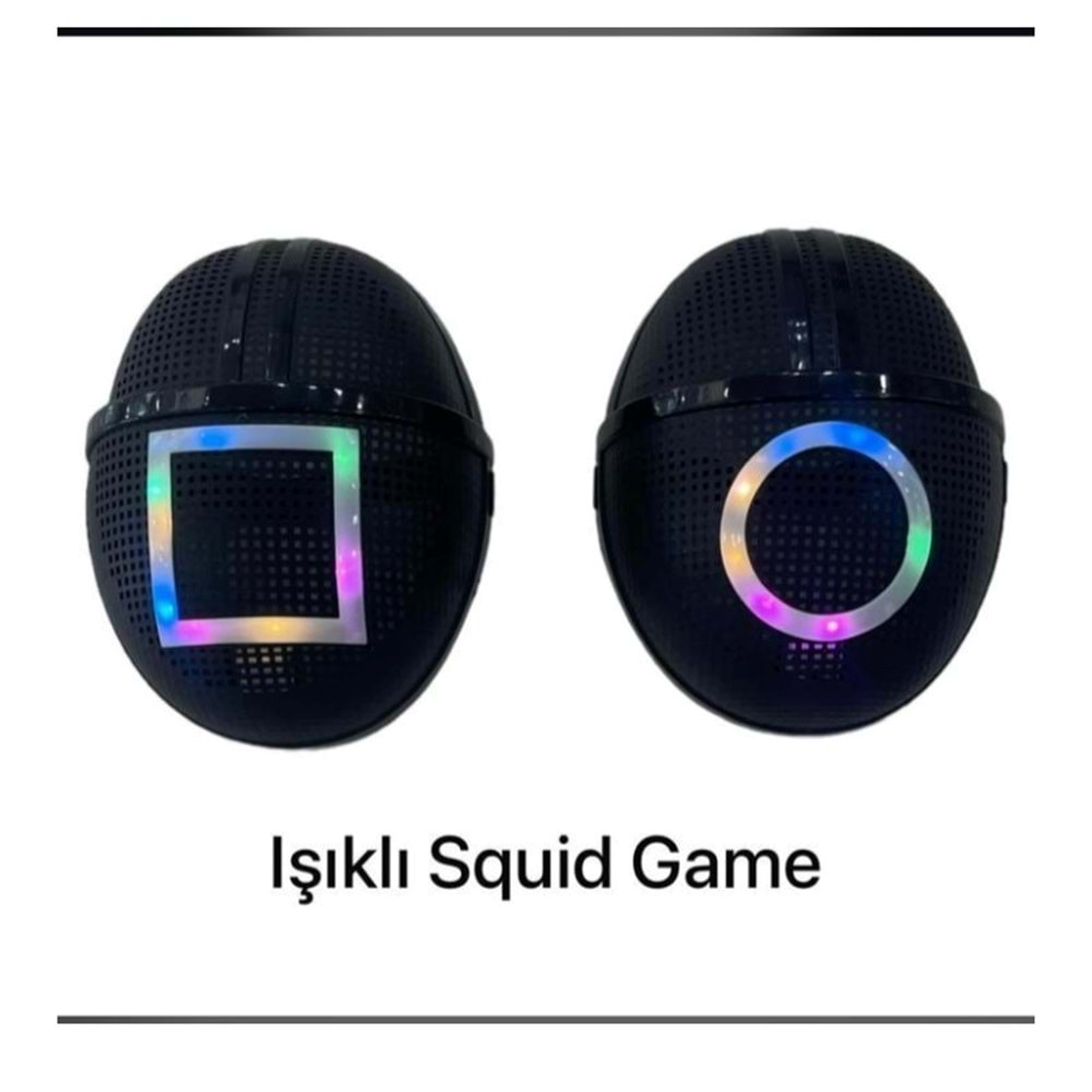 ÇİLL IŞIKLI SQUİD GAME MASKE