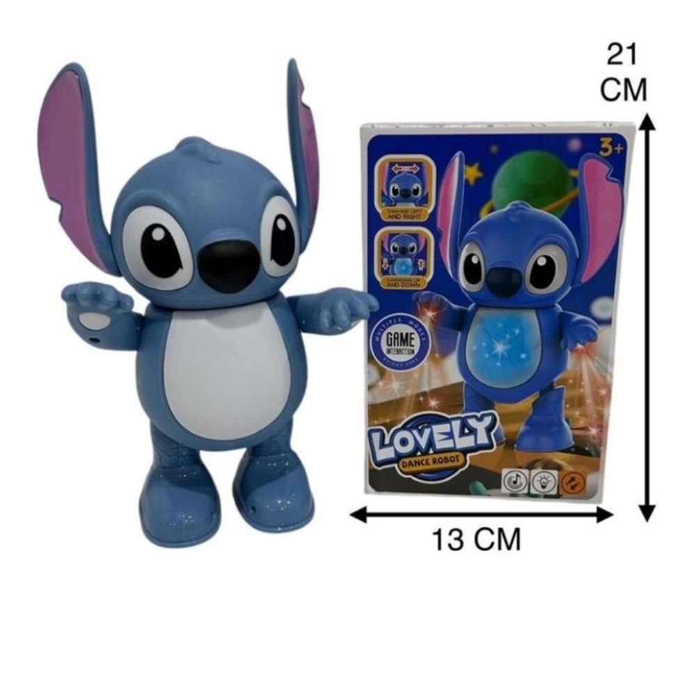 KUTULU IŞIKLI MÜZİKLİ STİCK DANS EDEN 363-26A *72