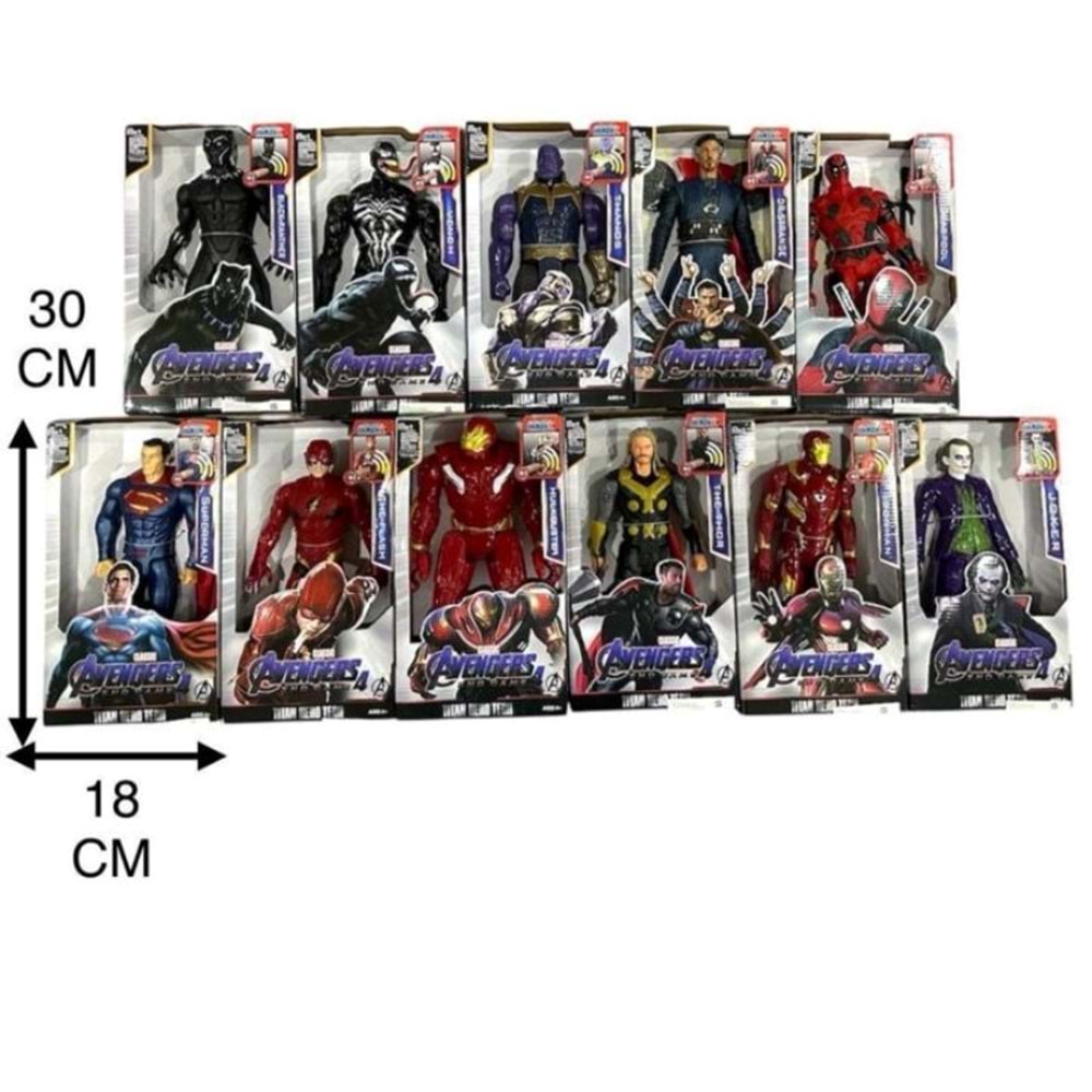AVANGERS BÜYÜK SESLİ KARAKTER 11 MODEL 8818 *70