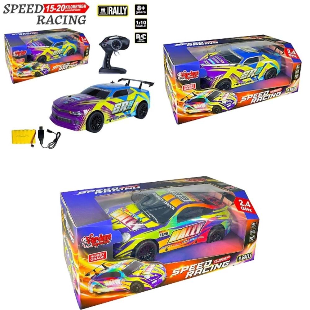 UK FF 2.4G SARJLI 1:10 RALLI ARABASI SC-S1854-S1860 4